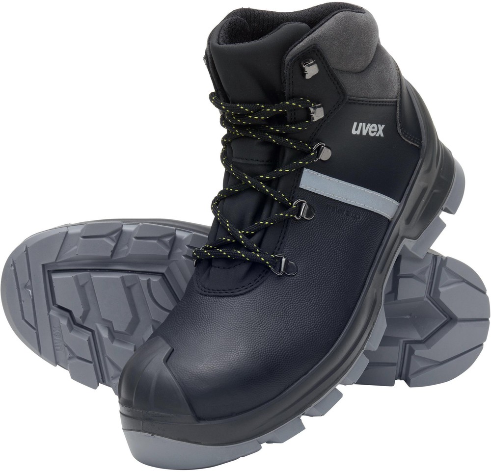 UvexSicherheitsschuhStiefelS36510SchwarzGrau