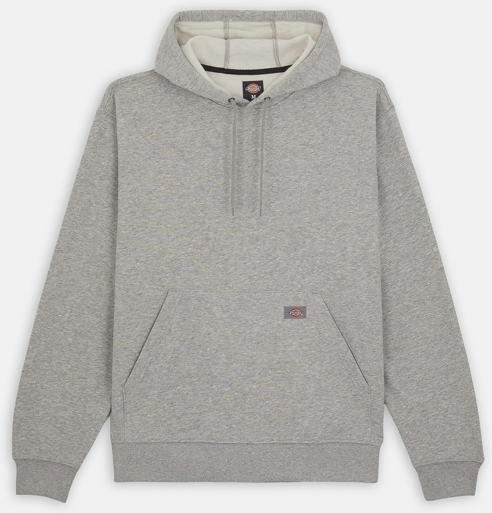 DickiesMidweightPulloverFleeceHoodieRegularDK0A4YT6HeatherGrey-S DickiesMidweightPulloverFleeceHoodieRegularDK0A4YT6HeatherGrey-S