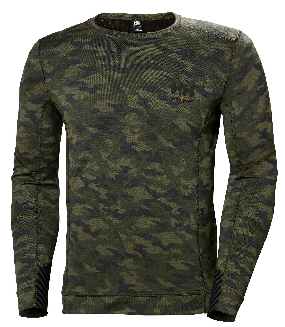 HellyHansenLongsleeve75106HhLifaMerinoCrewneck481Camo