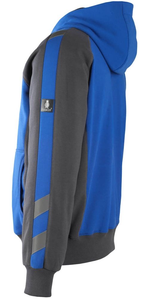 MascotKapuzensweatshirtmitReiverschlussWiesbadenUnique50566-963KornblauSchwarzblau-XXL