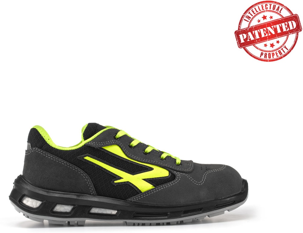 U-PowerSicherheitsschuheHalbschuheYellowEsdS1PSrcRL20386Grau-35