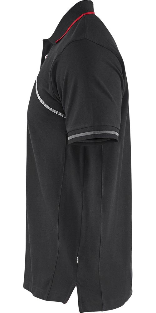 BlklderPoloshirt33891050SchwarzRot-4XL