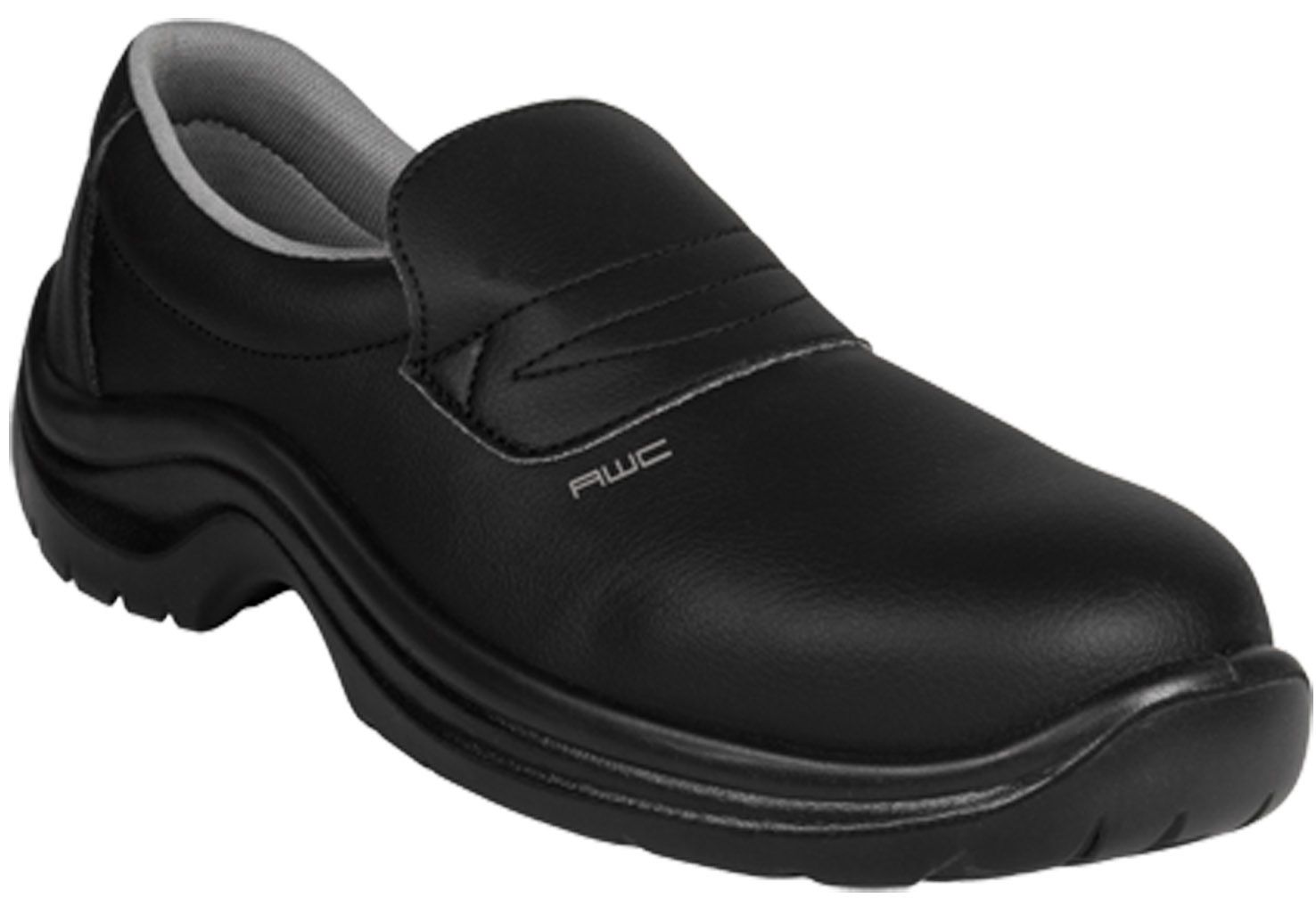 AWCFootwearBerufsschuheSRCSlipperinSchwarz
