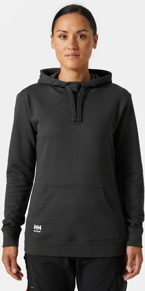 HellyHansenDamenClassicHoodieDarkGrey-XS