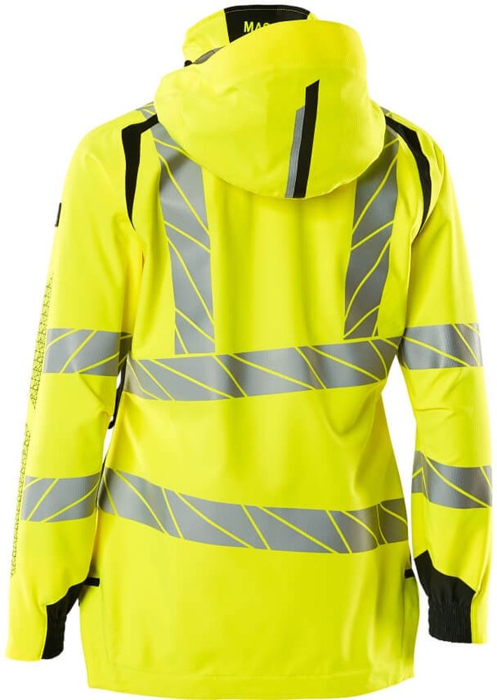MascotDamenHardShellJackeAccelerateSafe19011-449Hi-visGelbSchwarz-XXL