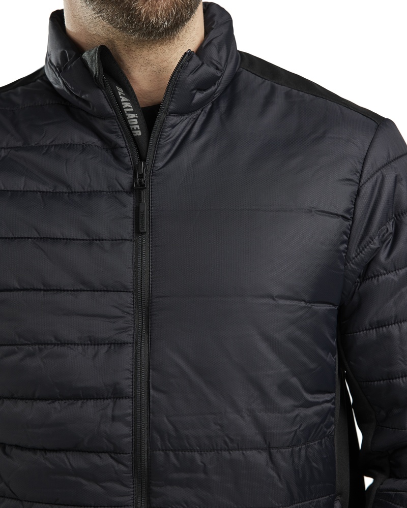 BlklderArbeitsjackeJackewarmgefttert47102030SchwarzDunkelgrau-4XL