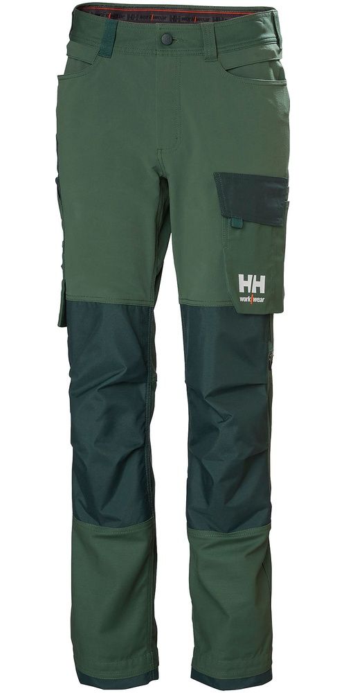 HellyHansenDamenArbeitshoseWOxford4XCNCTPant77597SpruceDarkestSpruce-C34