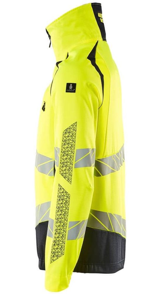 MascotJackeAccelerateSafe19509-236Hi-visGelbSchwarzblau-XXL