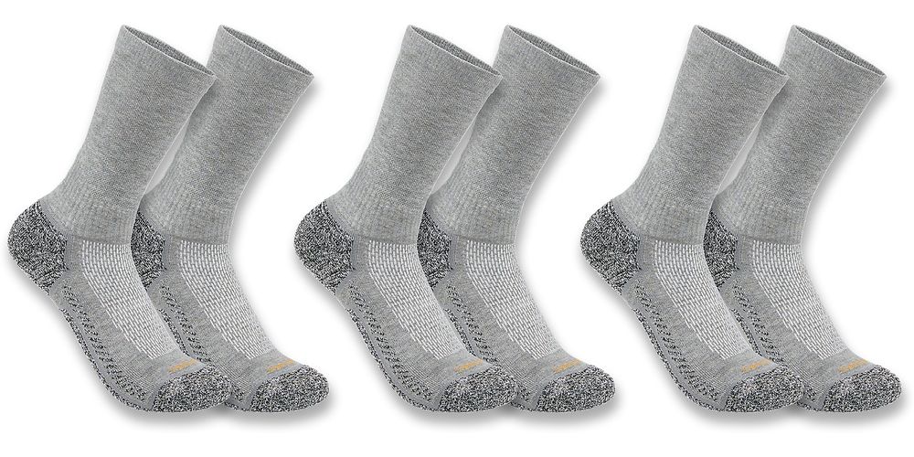 CarharttSockenForceMidweightCrewSock3PairSC4223M