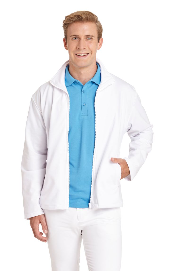 LeiberHerrenSweatjacke12109501Wei