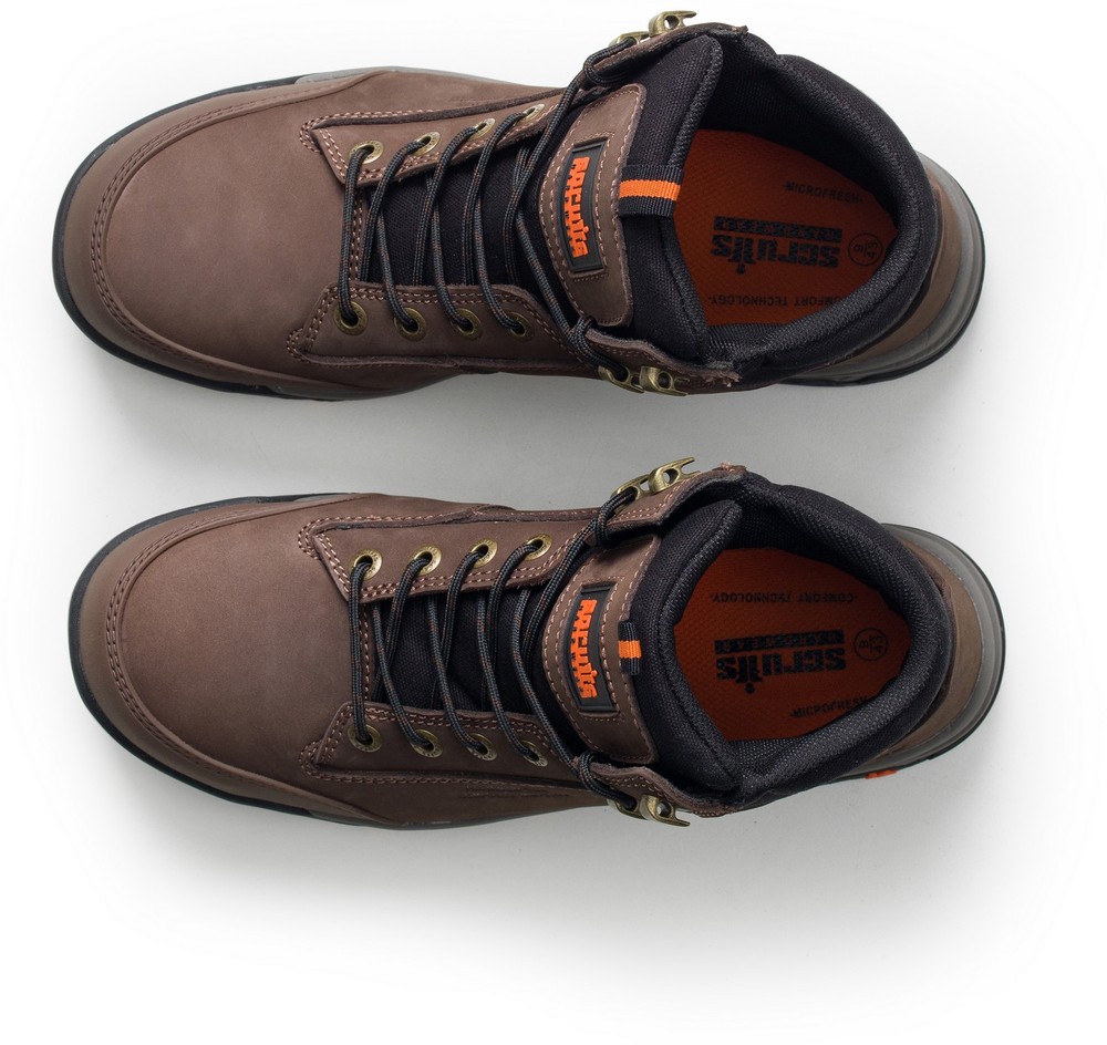 ScruffsSicherheitsschuheSicherheitsstiefelSwitchback3-Dunkelbraun