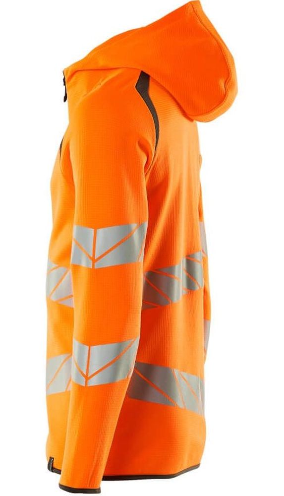 MascotKapuzensweatshirtmitReiverschlussAccelerateSafe19284-781Hi-visOrangeDunkelanthrazit-XXL