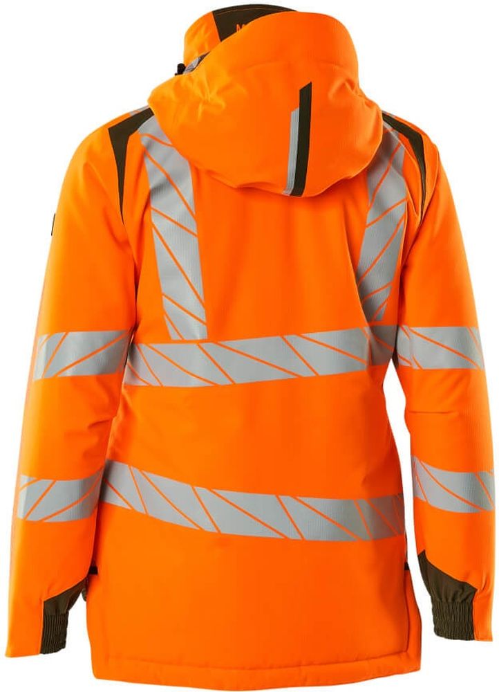 MascotDamenWinterjackeAccelerateSafe19045-449Hi-visOrangeMoosgrn-XXL