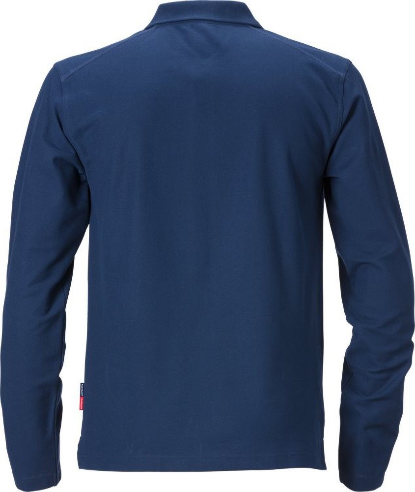 KansasLongsleevePoloshirtLangarm7393PMMarineblau-XS