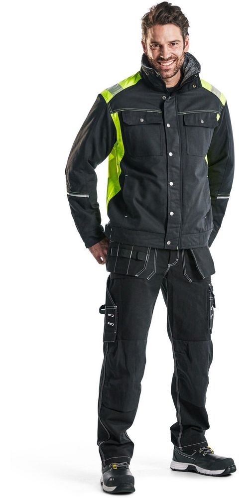 BlklderArbeitsjackeWinterjacke49151370SchwarzHighVisGelb-4XL