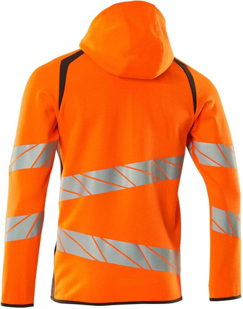 MascotKapuzensweatshirtmitReiverschlussAccelerateSafe19284-781Hi-visOrangeDunkelanthrazit-XXL