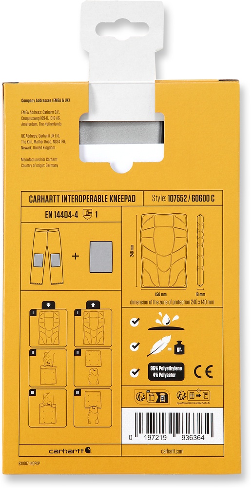CarharttKnieschonerMInteroperableKneePads107552