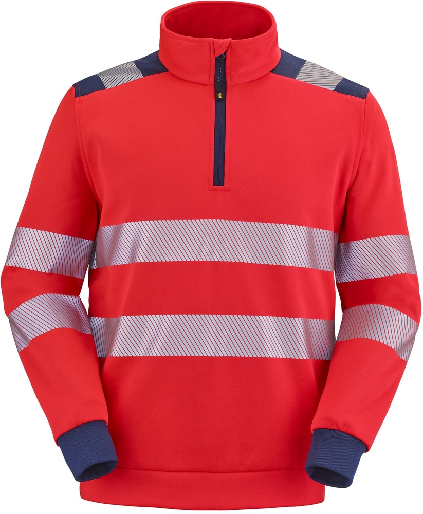 CepovettSweaterHvFluoSafeXp9S10FluoRedNavy-XXL