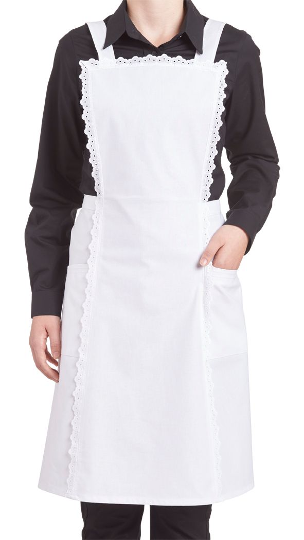 LeiberDamenCocktailschrze028401Wei