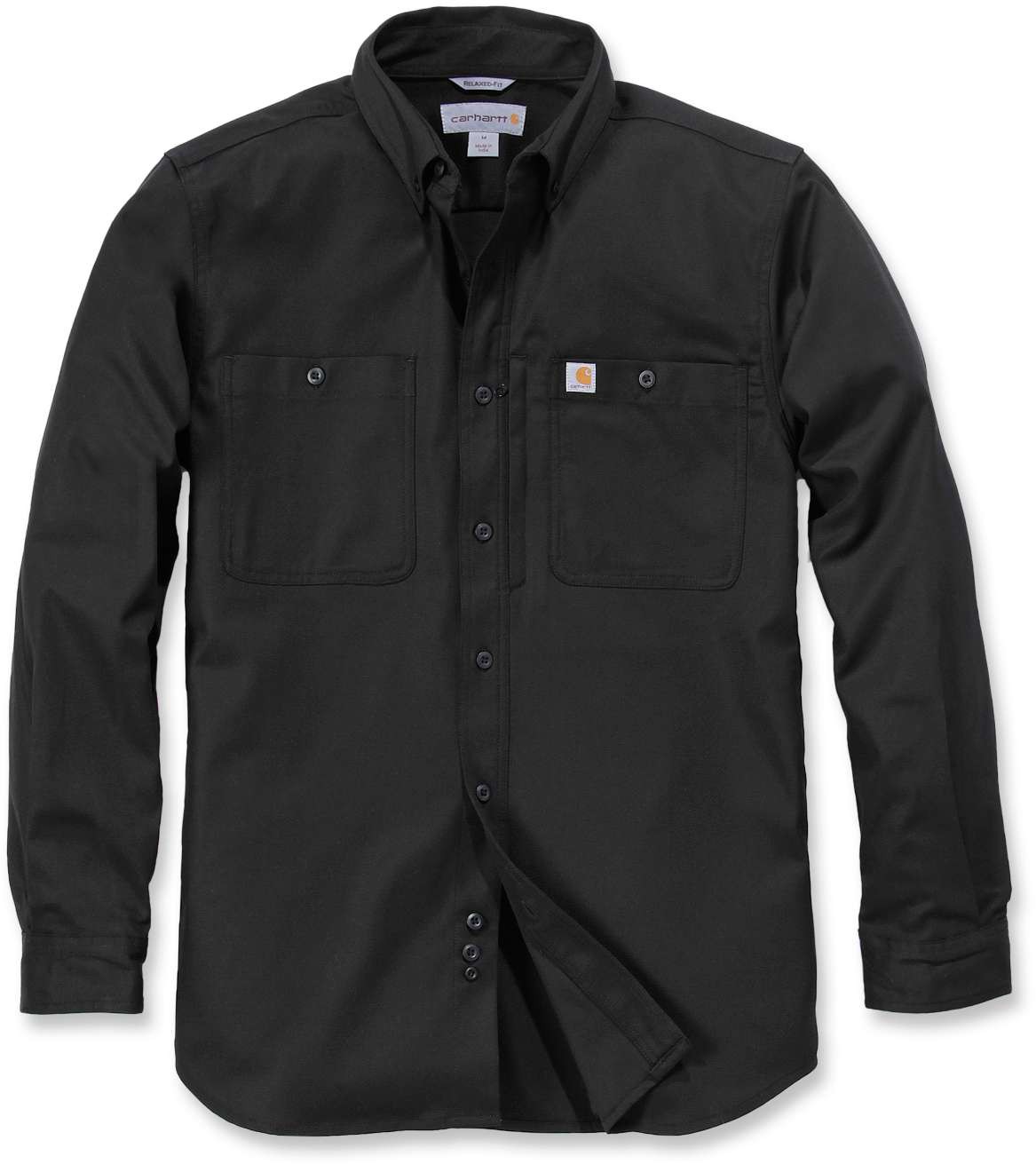 CarharttHerrenShirtRuggedProfWorkshirtLSBlack