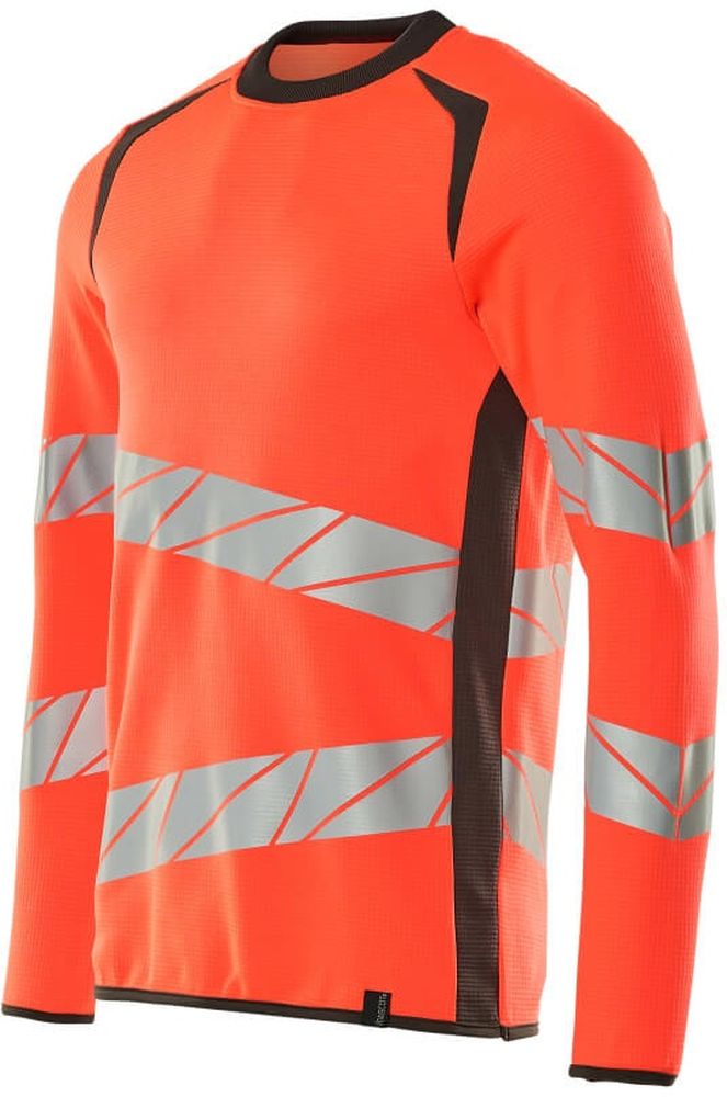 MascotSweatshirtAccelerateSafe19084-781Hi-visRotDunkelanthrazit-XXL