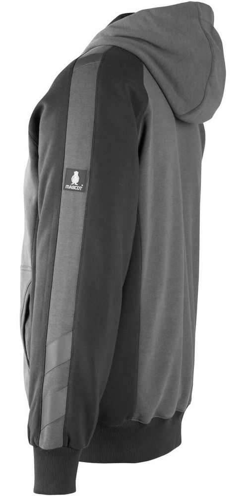 MascotKapuzensweatshirtmitReiverschlussWiesbadenUnique50566-963DunkelanthrazitSchwarz-XXL