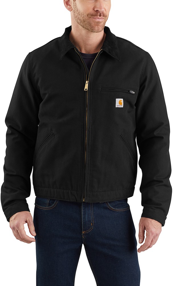 CarharttHerrenJackeDuckDetroitJacketBlack