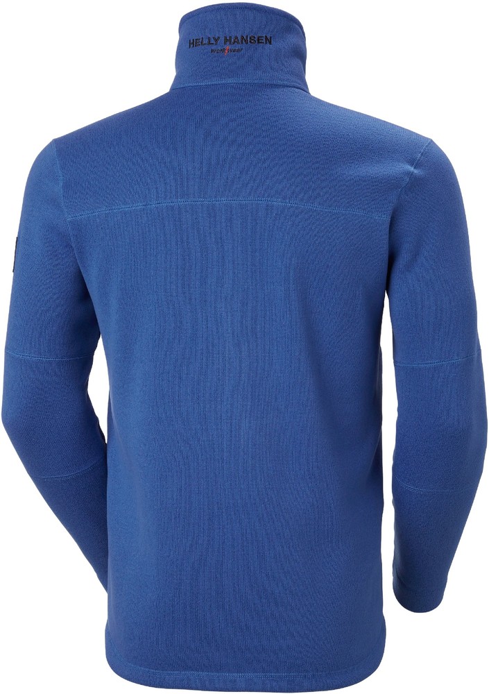 HellyHansenFleecejackeKensingtonKnitFleeceJacketStoneBlue-XS
