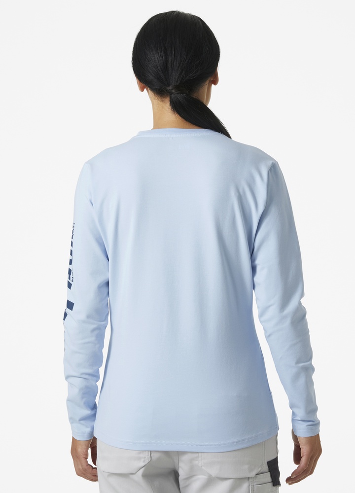 HellyHansenDamenLongsleeveLogo79268513PinnacleBlue-XS