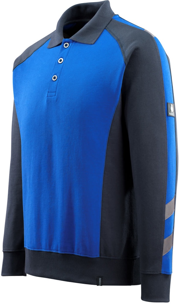 MascotPolo-SweatshirtMagdeburgUnique50610-962KornblauSchwarzblau-XXL