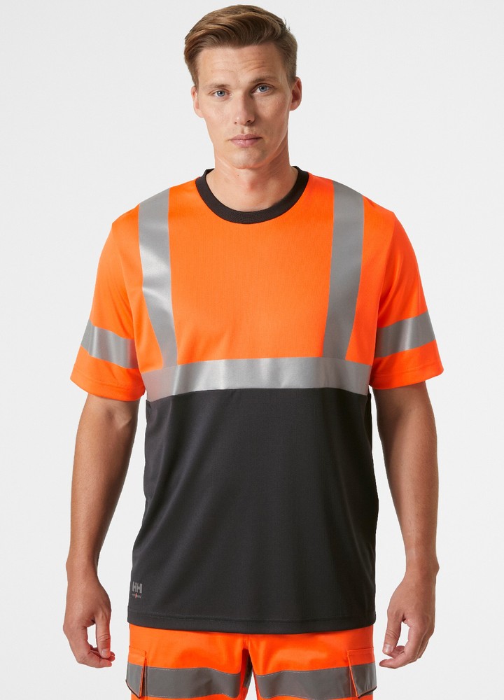 HellyHansenAddvisT-ShirtCl1OrangeEbony-XS