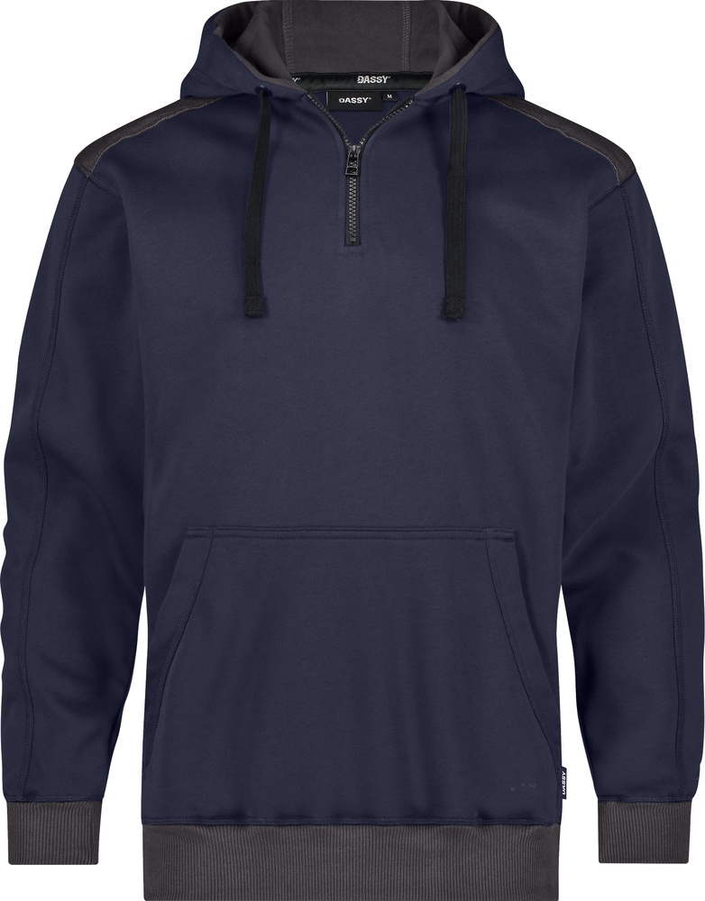 DassyKapuzensweatshirtIndyNextNachtblauAnthrazitgrau-XS