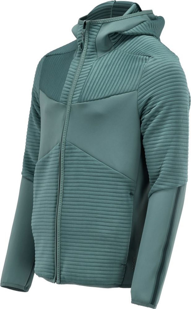 MascotFleeceKapuzensweatshirtmitReiverschlussCustomized22603-681HellWaldgrn-XXL