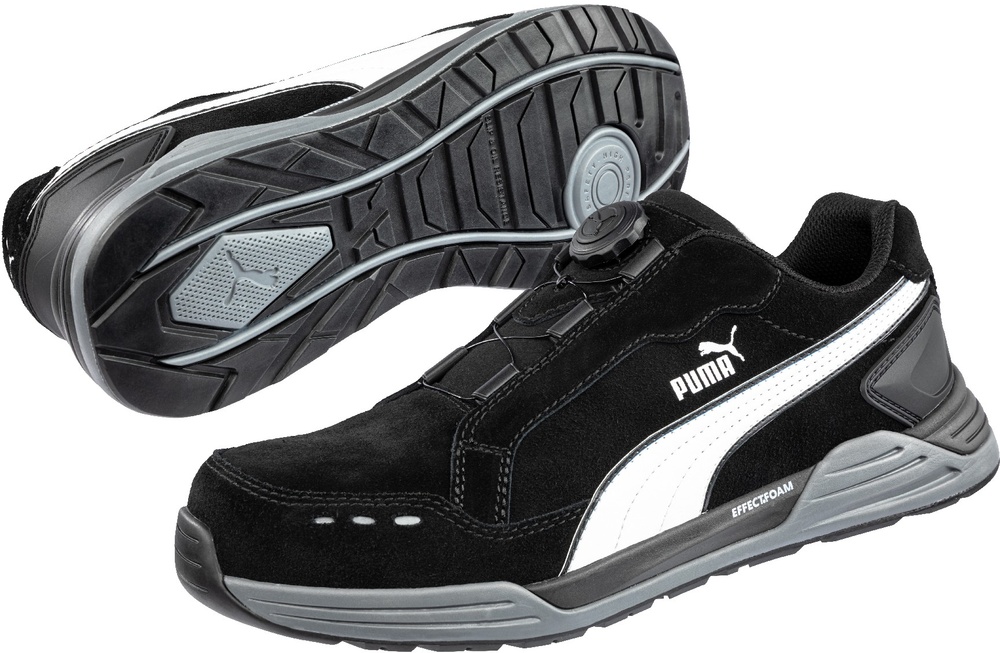 PumaSafetySicherheitsschuheAirtwistDiscLowS3EsdHroSrcSchwarz-39