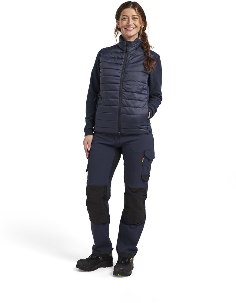 BlklderDamenWestewarmgefttert38642030DunkelMarineblau-L