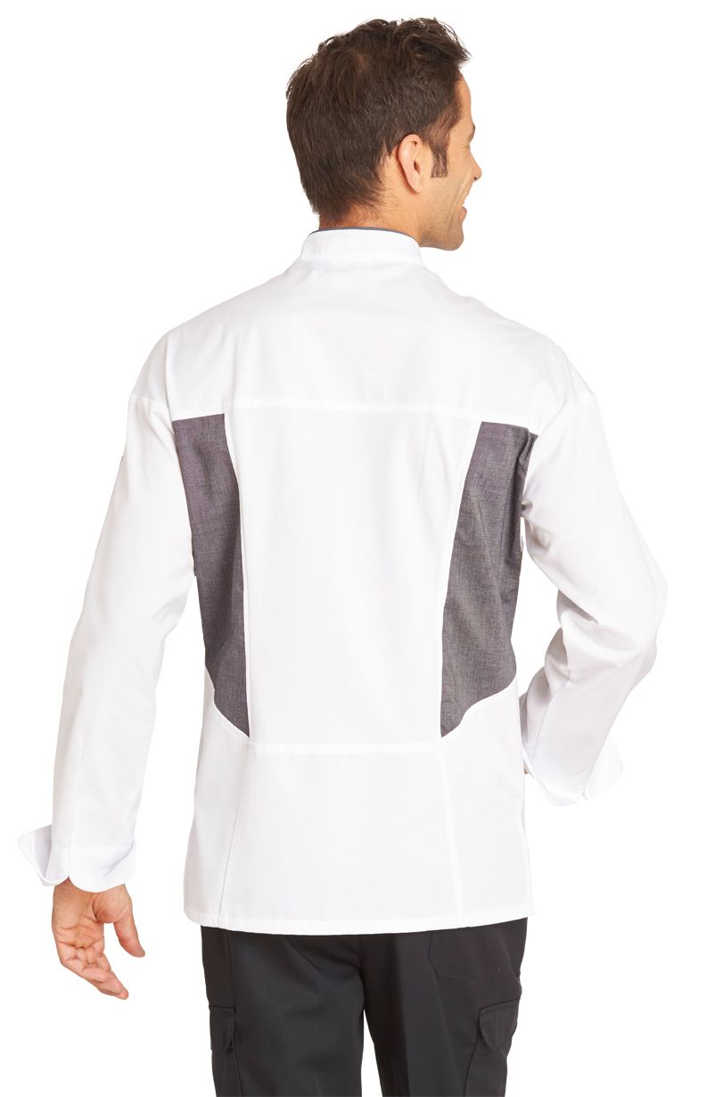 LeiberHerrenKochjacke12244101Wei