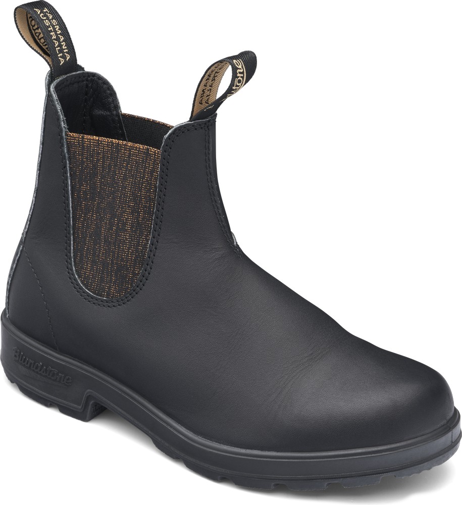 BlundstoneStiefelBoots1924BlackBronzeGlitterLeather500Series-105UK BlundstoneStiefelBoots1924BlackBronzeGlitterLeather500Series-105UK