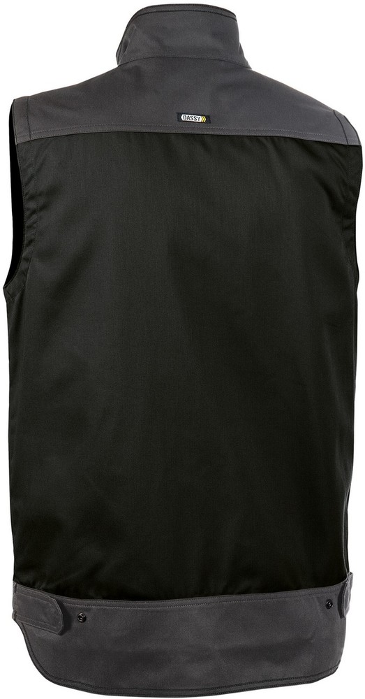 DassyZweifarbigeSommerwesteFaroPESCO61SchwarzZementgrau-4XL