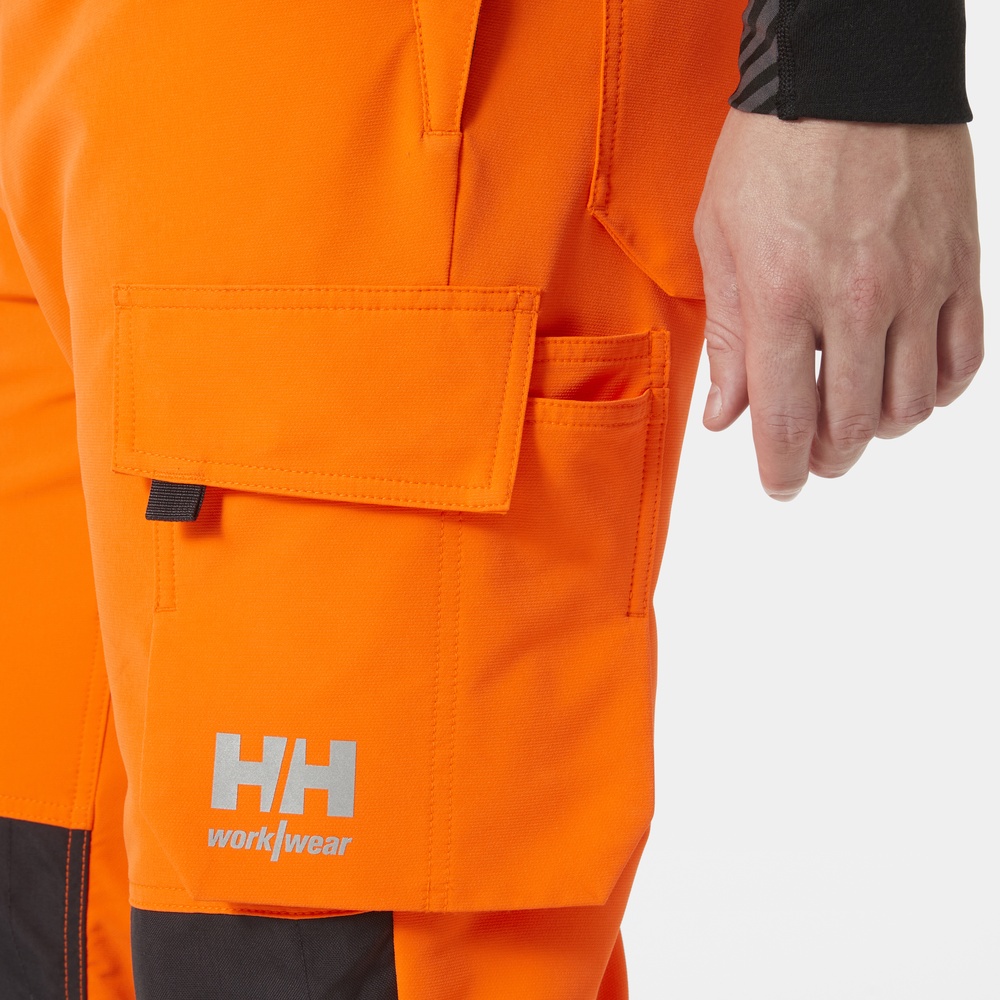 HellyHansenArbeitshoseAlna4XWorkBIBCL277549269OrangeEbony-C44