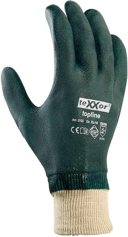 teXXorPvc-HandschuheGrnMitStrickbund12Paar2155Grn-10