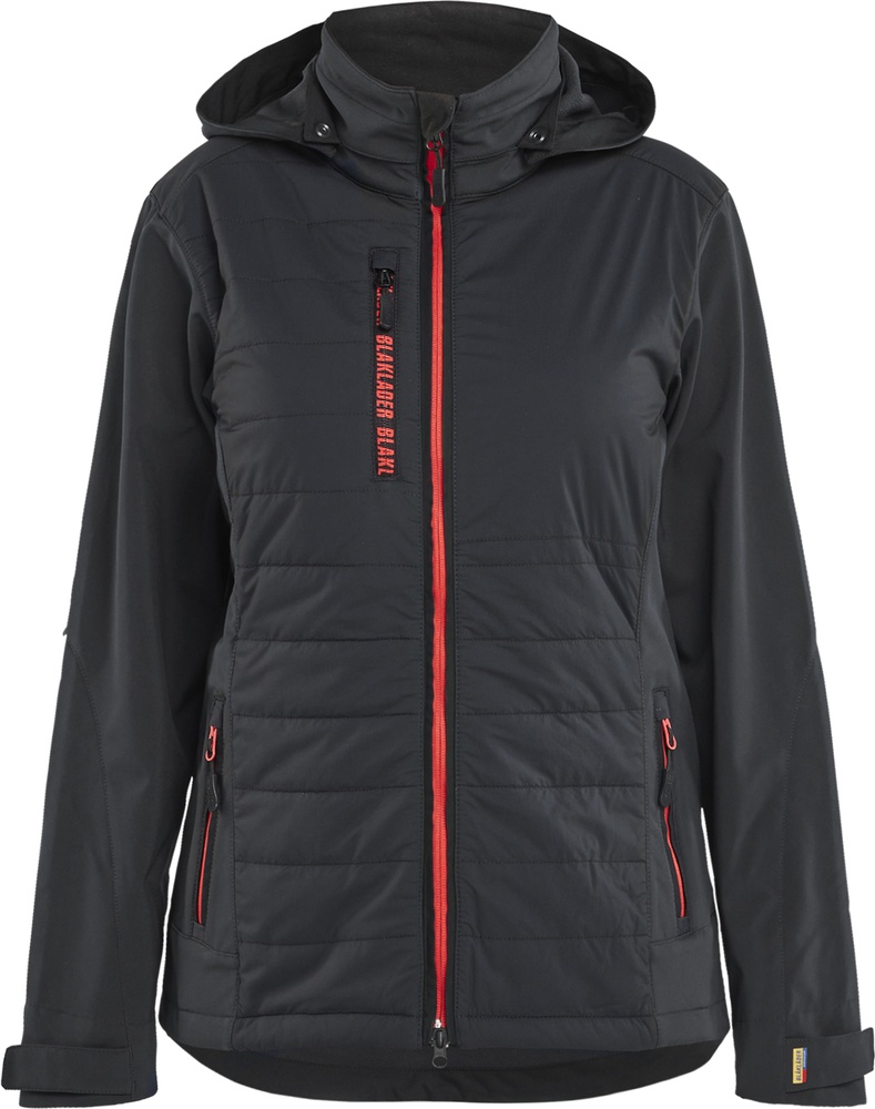 BlklderDamenArbeitsjackeHybridJacke47332513SchwarzRot-L