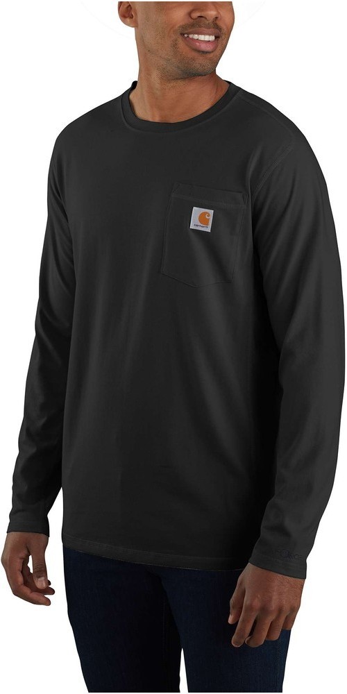 CarharttDamenLongsleeveForceFlexPocketT-ShirtLSBlack CarharttDamenLongsleeveForceFlexPocketT-ShirtLSBlack