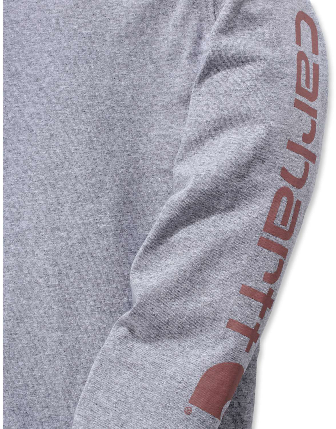 CarharttDamenT-ShirtWorkwearLogoLST-ShirtHeatherGrey