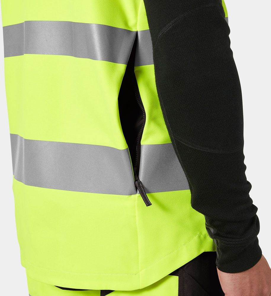 HellyHansenWesteAlna4XTechVest74030YellowEbony-XS