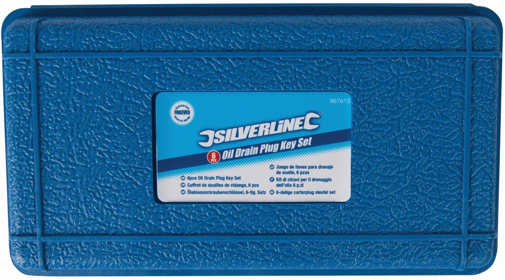 SilverlineKfzBehlterZubehrlablassschraubenschlssel6-tlgSatz6-tlg