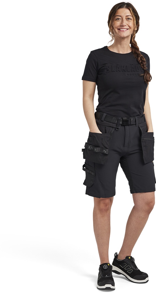 BlklderDamenArbeitsshortsHandwerkerShorts4-Wege-Stretch71241645Schwarz-C32