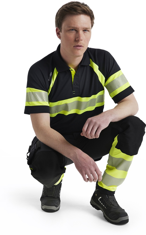 BlklderArbeitshoseHighVis4-Wege-Stretch19931642SchwarzHighGelb-C144