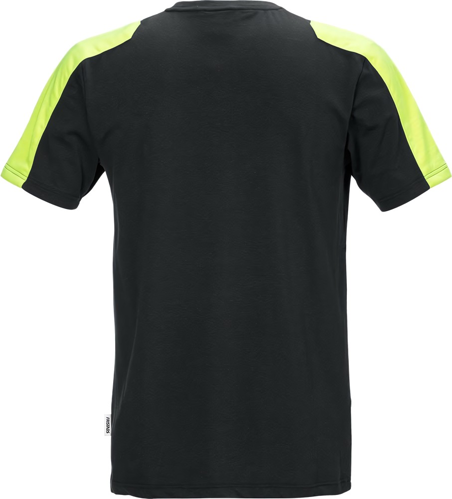 FristadsKurzarmT-ShirtStretch-T-Shirt7447RTTSchwarz-XS
