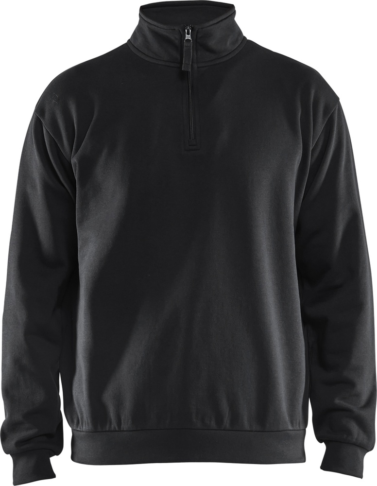 BlklderSweatshirtHalf-Zip35871169Schwarz-4XL