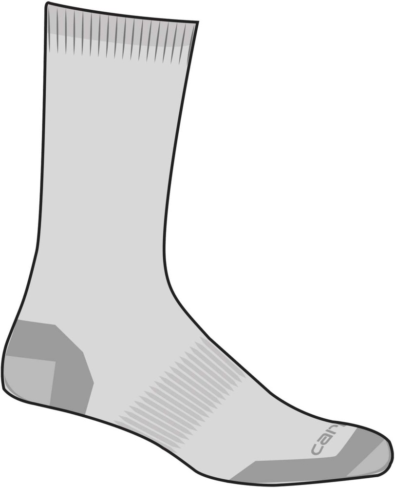 CarharttCottonBlendCrewSock3PackGrey